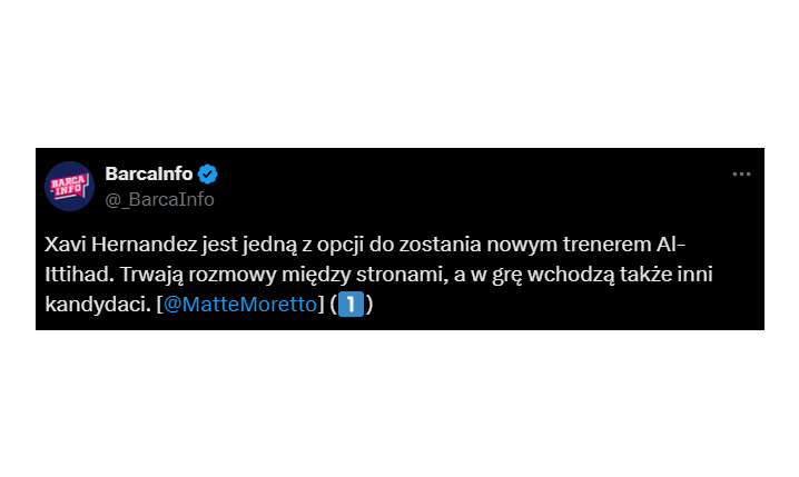 NEGOCJACJE Xaviego! Był trener Barcy MOŻE OBJĄĆ... O.o